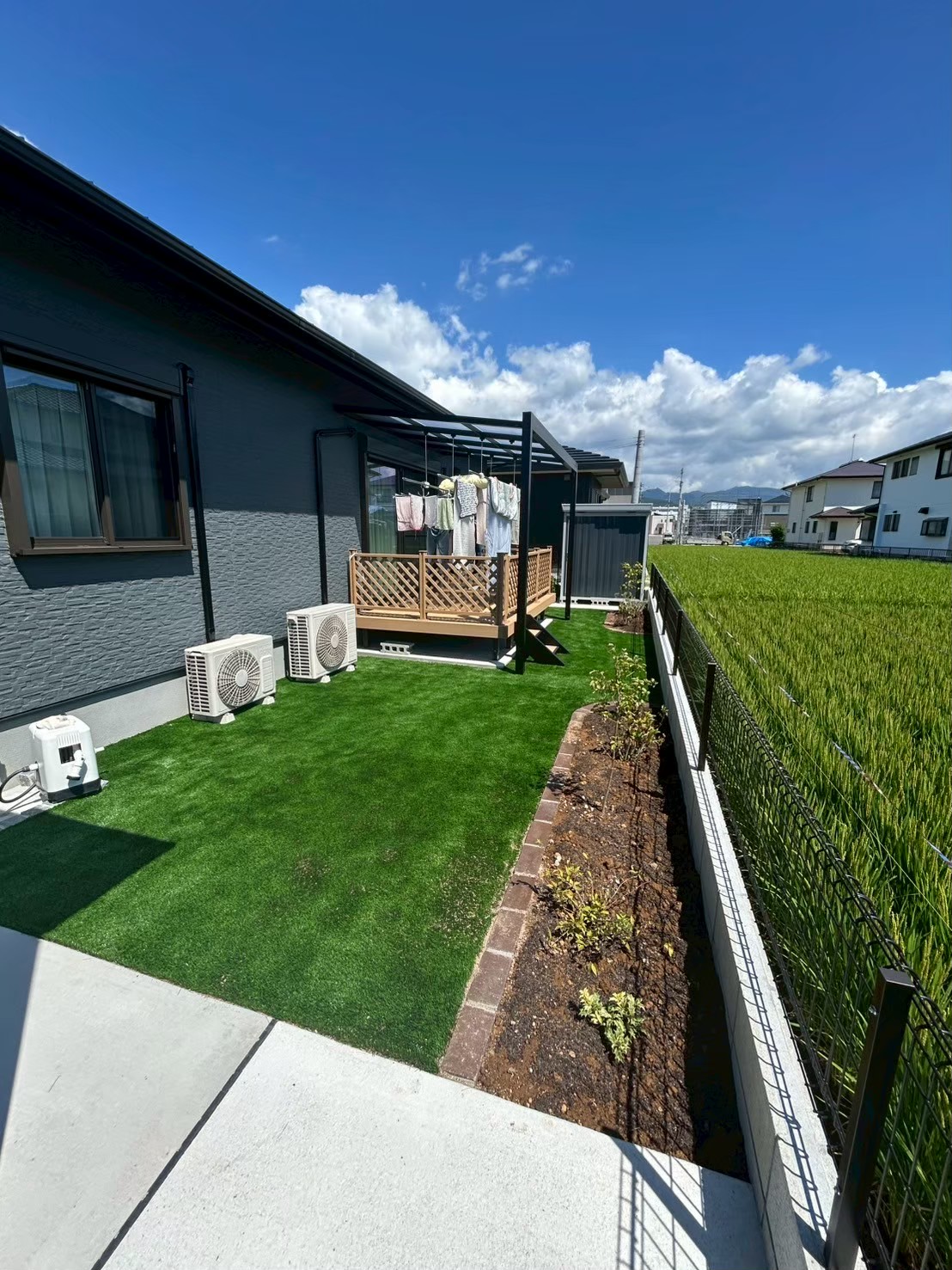 大村市・K様邸｜雑草だらけの庭が“映える外構 × プライベートドッグラン”に変身