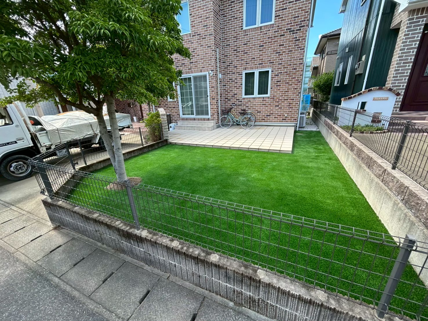 大村市　S様邸（ドッグラン・雑草対策）